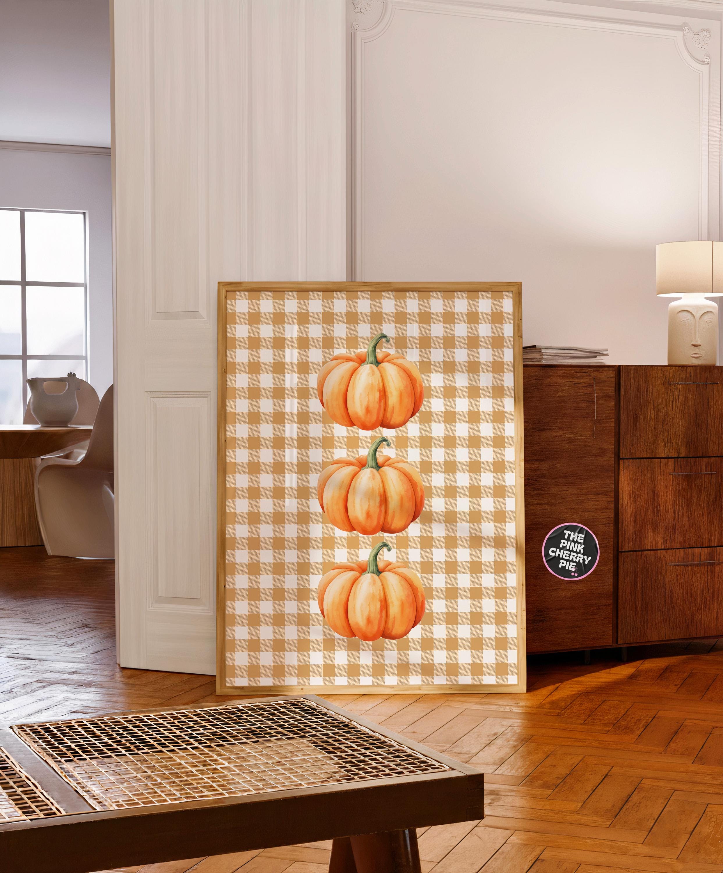 Fall Prints, Set of 6, Autumn Printable Art, Pumpkin Printable, Fall things printable, Thanksgiving Prints - Watercolor - [Digital Files]