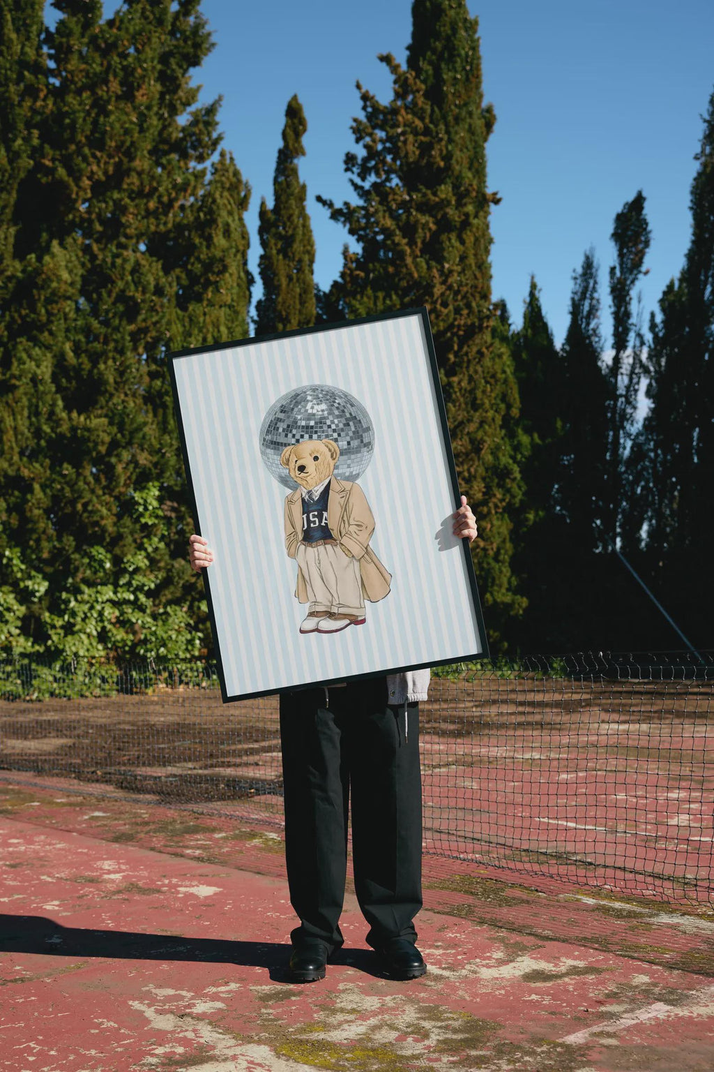 Bear Set of 3 Wall Art Posters, Fashion Magazine Poster, Vintage Fashion Magazine Poster, Old Ralph Lauren - [Digital Files]